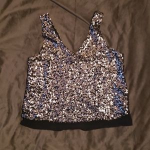One Clothing sequin top